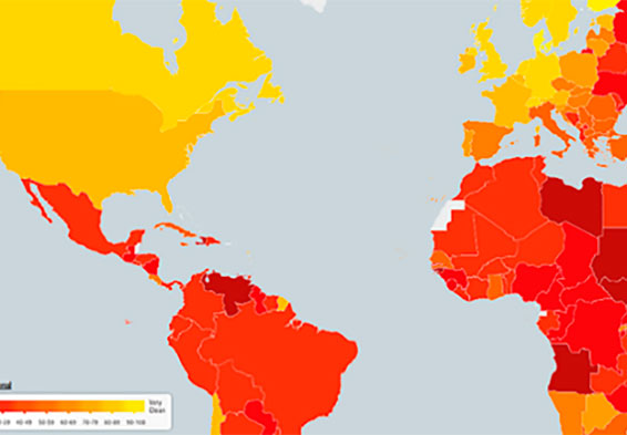 Mapa corrupció